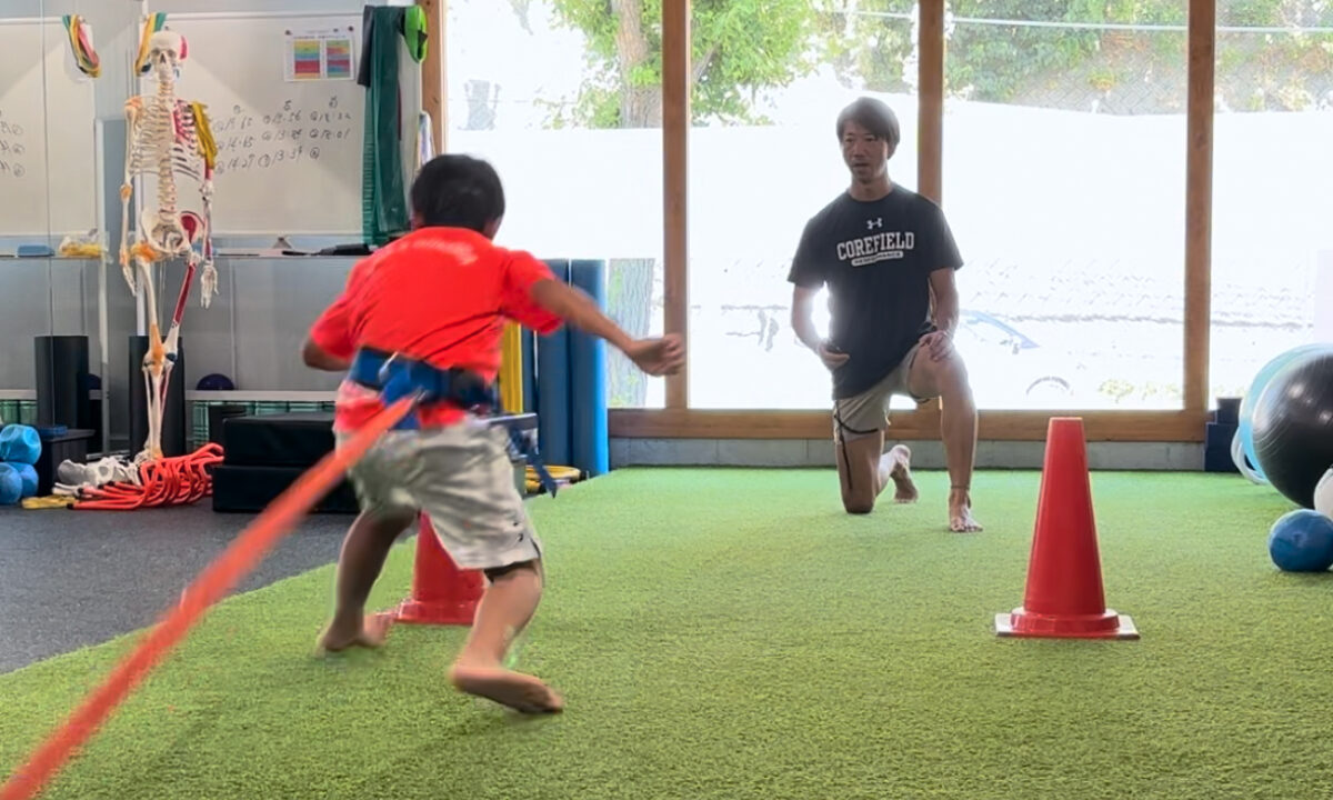 ジュニアトレーニングの様子